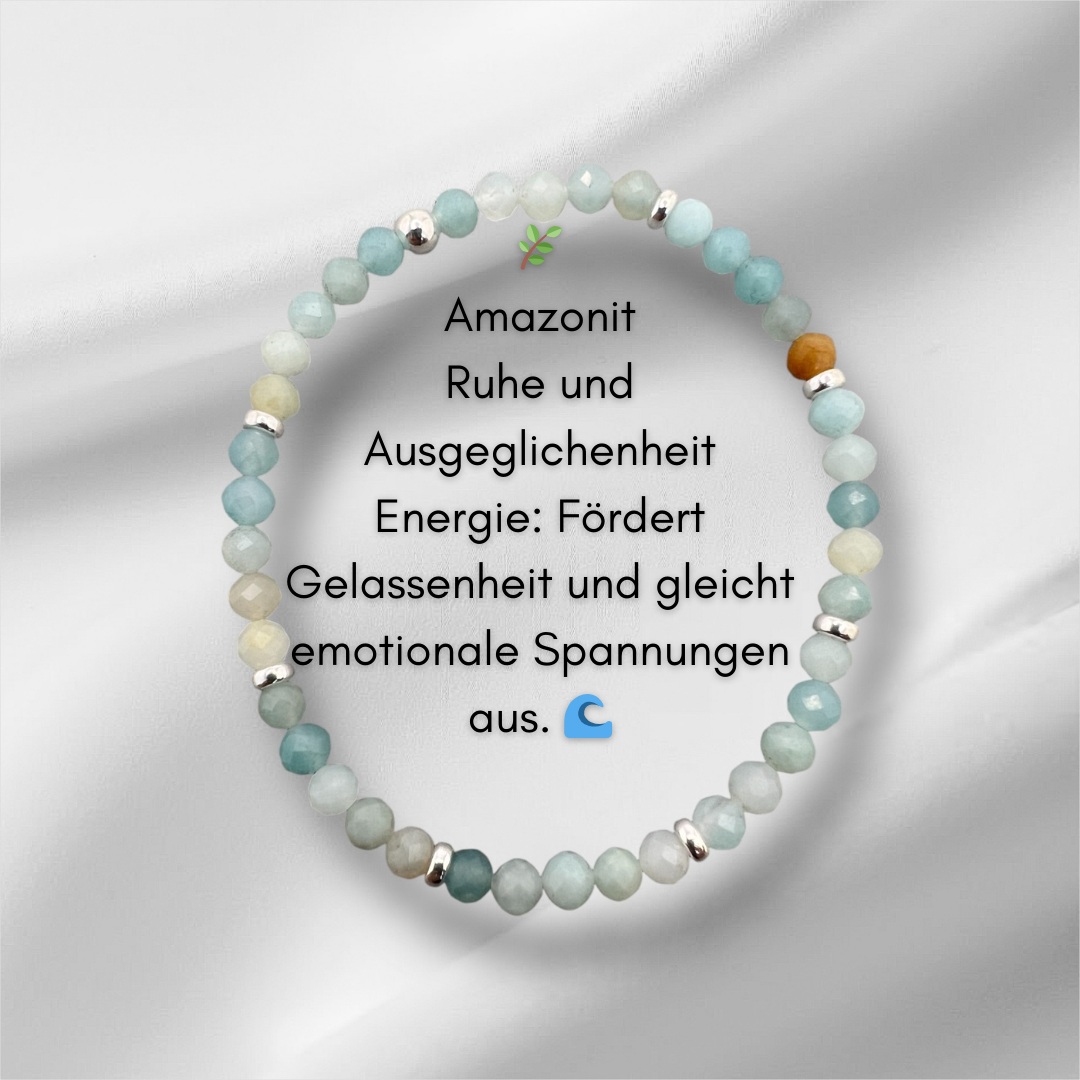 Edelstein Armbänder | Feine Eleganz – mit Zwischenperlen 4mm✨ Bestelle dein einzigartiges 4 mm Perlenarmband ✨
Wähle deinen Lieblingsedelstein, der dich im Alltag unterstützt, und kombiniere ihn mit dem Kettenmaterial deiner 