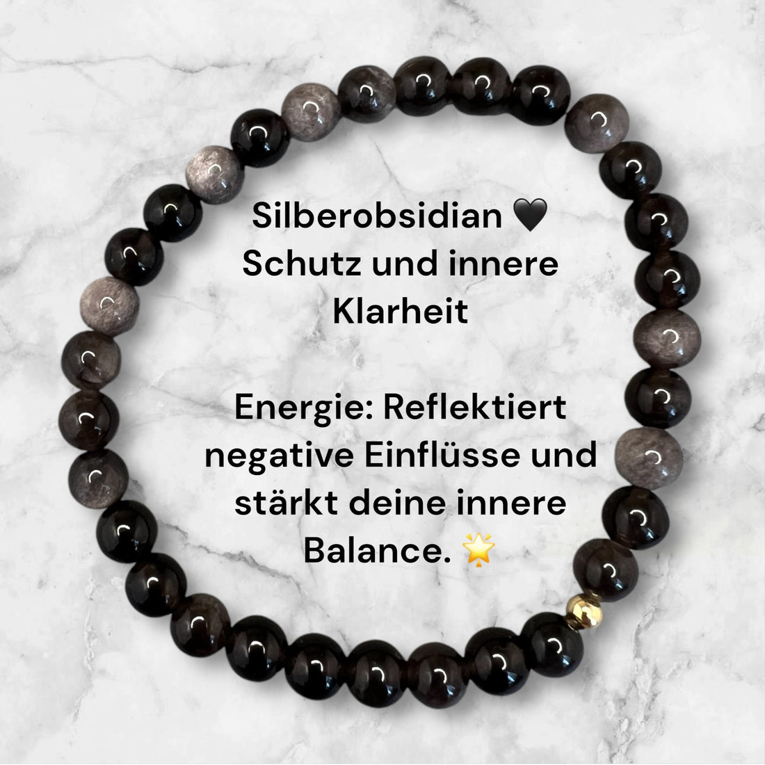 Silberobsidian Armband – Schutz &amp; Reflexion 🖤 | Handgefertigtes EdelsSilberobsidian Armband – Schutz &amp;amp; Reflexion 🖤 | Handgefertigtes Edelstein-Armband

Silberobsidian Armband – Dein Stein für Schutz und innere Klarheit 🖤
Entdeck